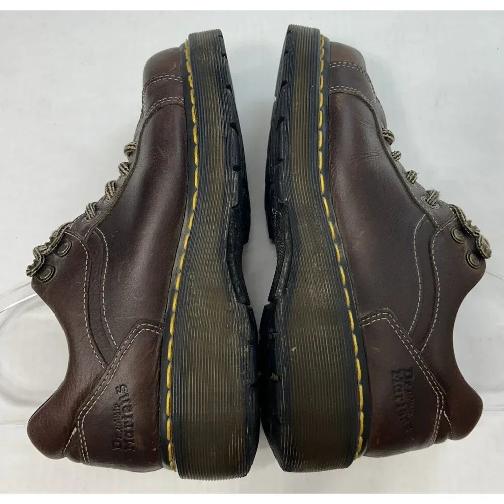 Dr. Martens 9861 Women’s Size 7 Brown Leather Oxford 90’s Chunky Y2k Platform
